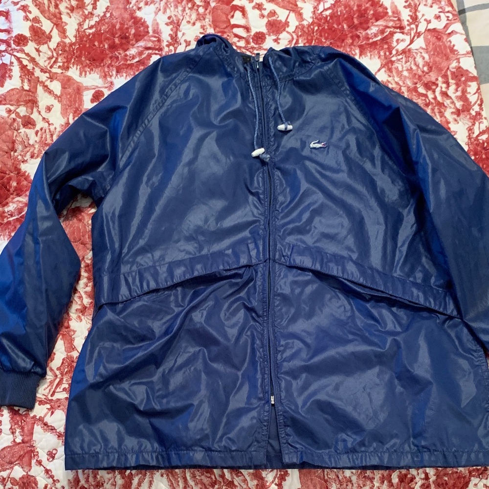 Lacoste Deep Blue Hooded Jacket